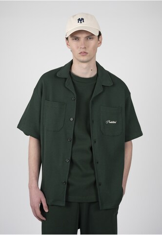 Fit confort Chemise 'Seaside' Prohibited en vert : devant