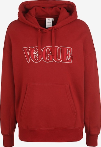 PUMA Sweatshirt in Rood: voorkant