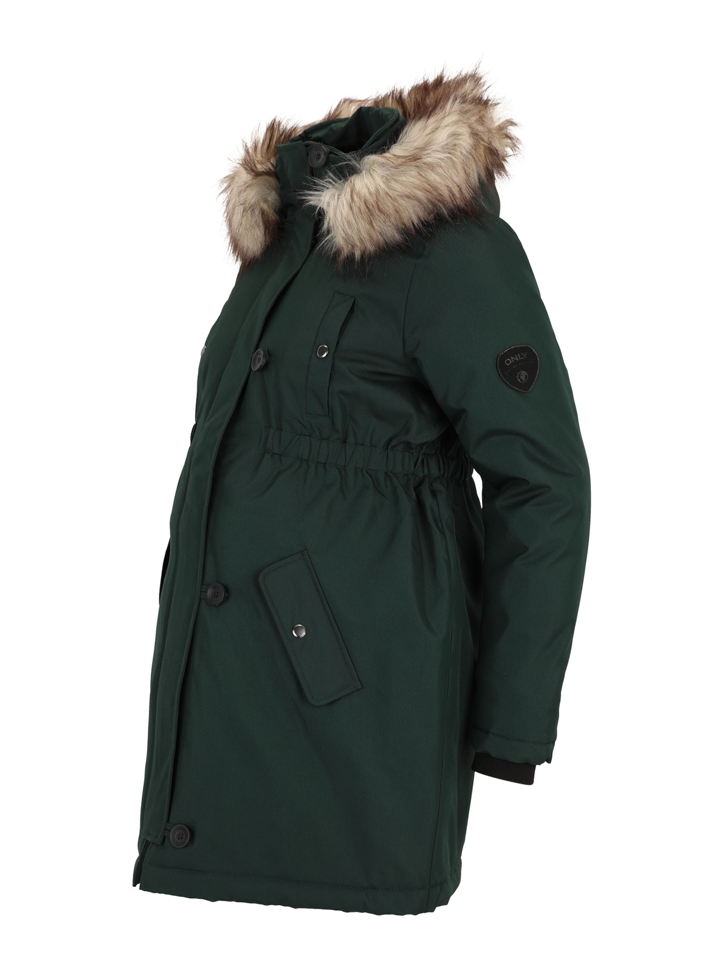 zaļš Only Maternity Ziemas parka 'OLMIris': no priekšpuses