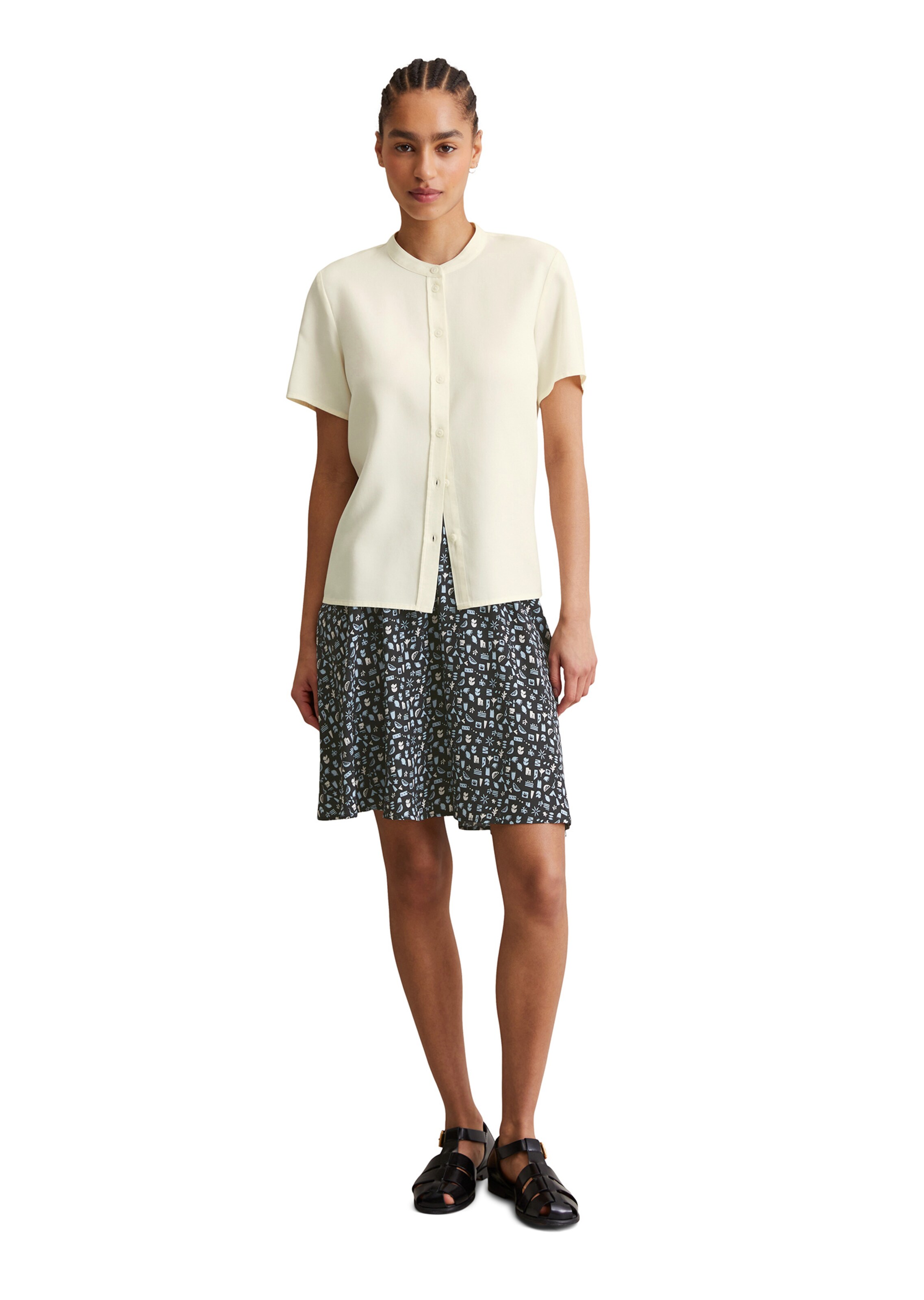 Marc O'Polo DENIM Bluse in Weiß