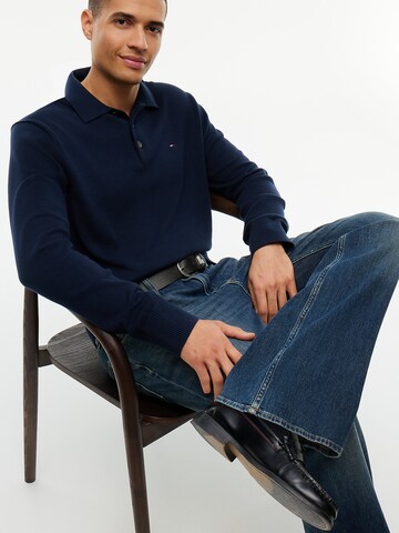 Tommy Jeans Bootcut Jeans 'Ryan' in Blauw