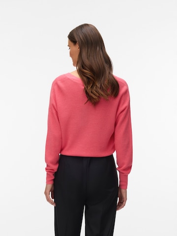 VERO MODA Knit cardigan 'VMNew Lexsun' in Orange