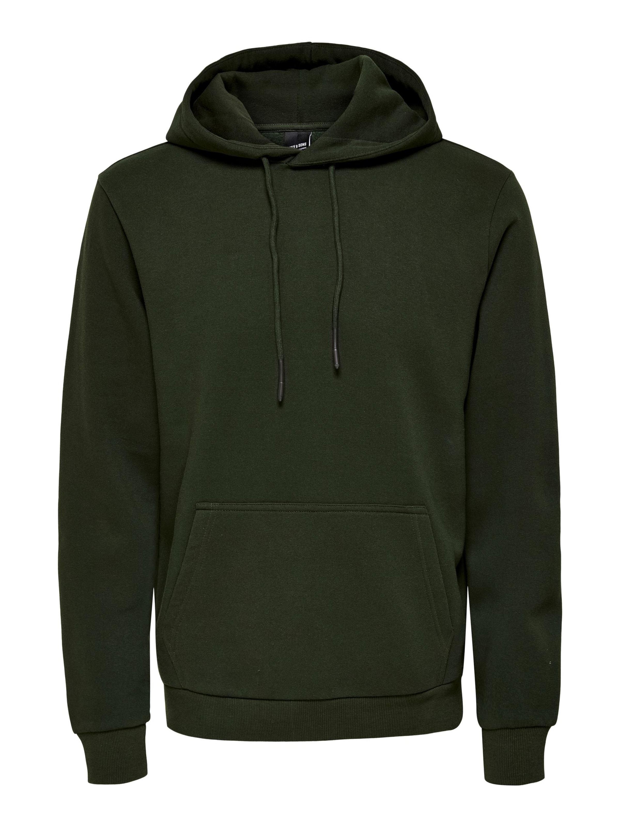Only & Sons Sweatshirt 'Ceres' in Grün: Vorderseite