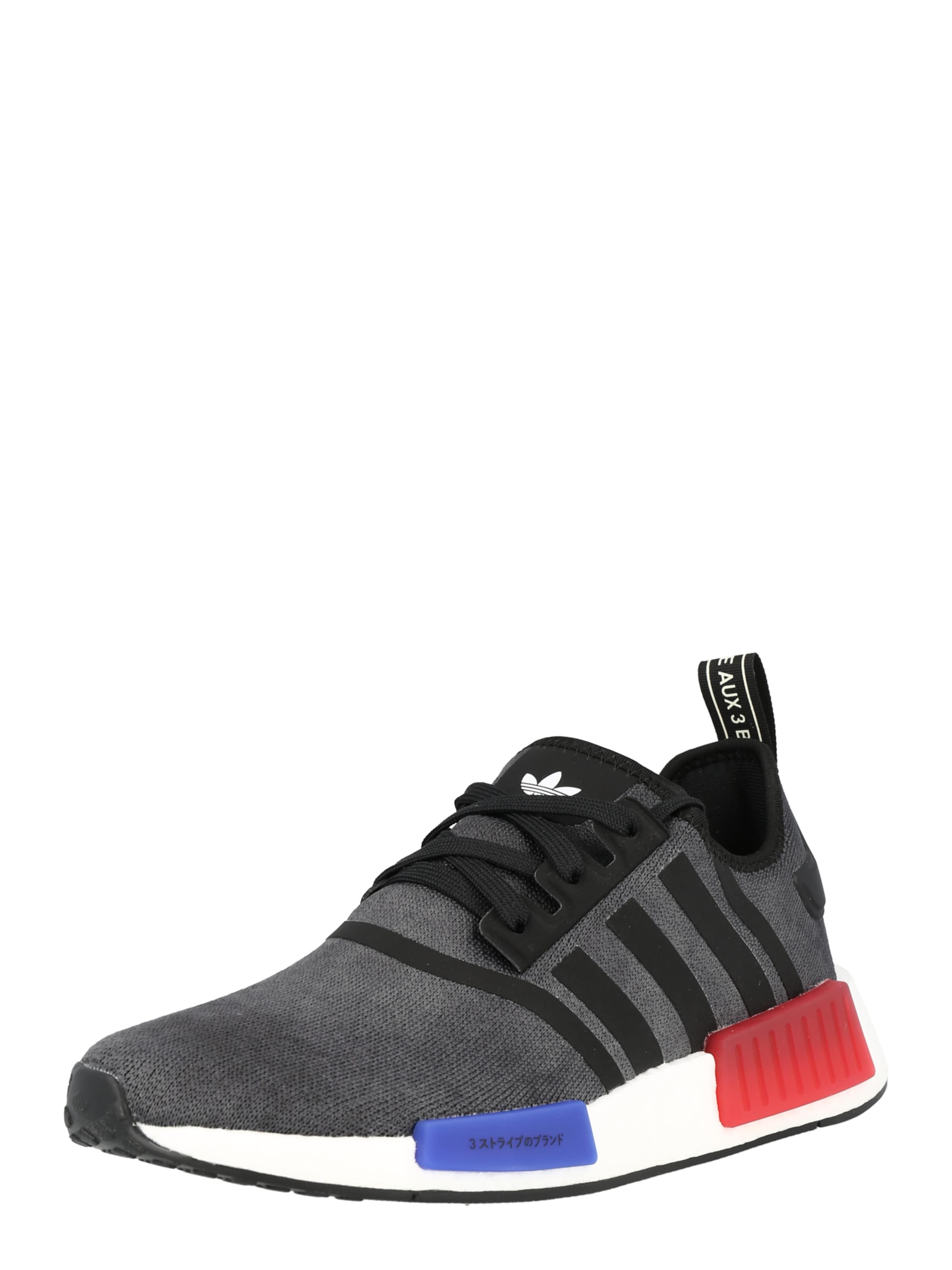 juoda ADIDAS ORIGINALS Sportbačiai be auliuko 'NMD R1': priekis