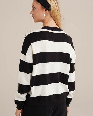 WE Fashion Pullover in Schwarz