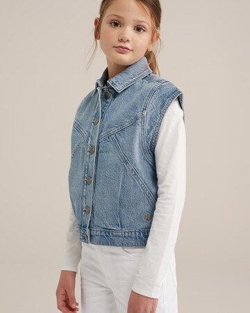 Gilet di WE Fashion in blu: frontale