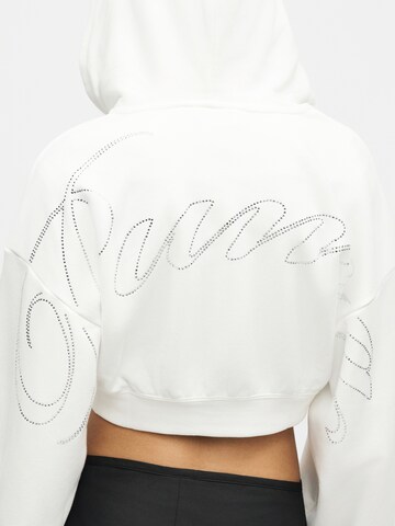 PUMA Mikina 'ESSENTIALS' – bílá