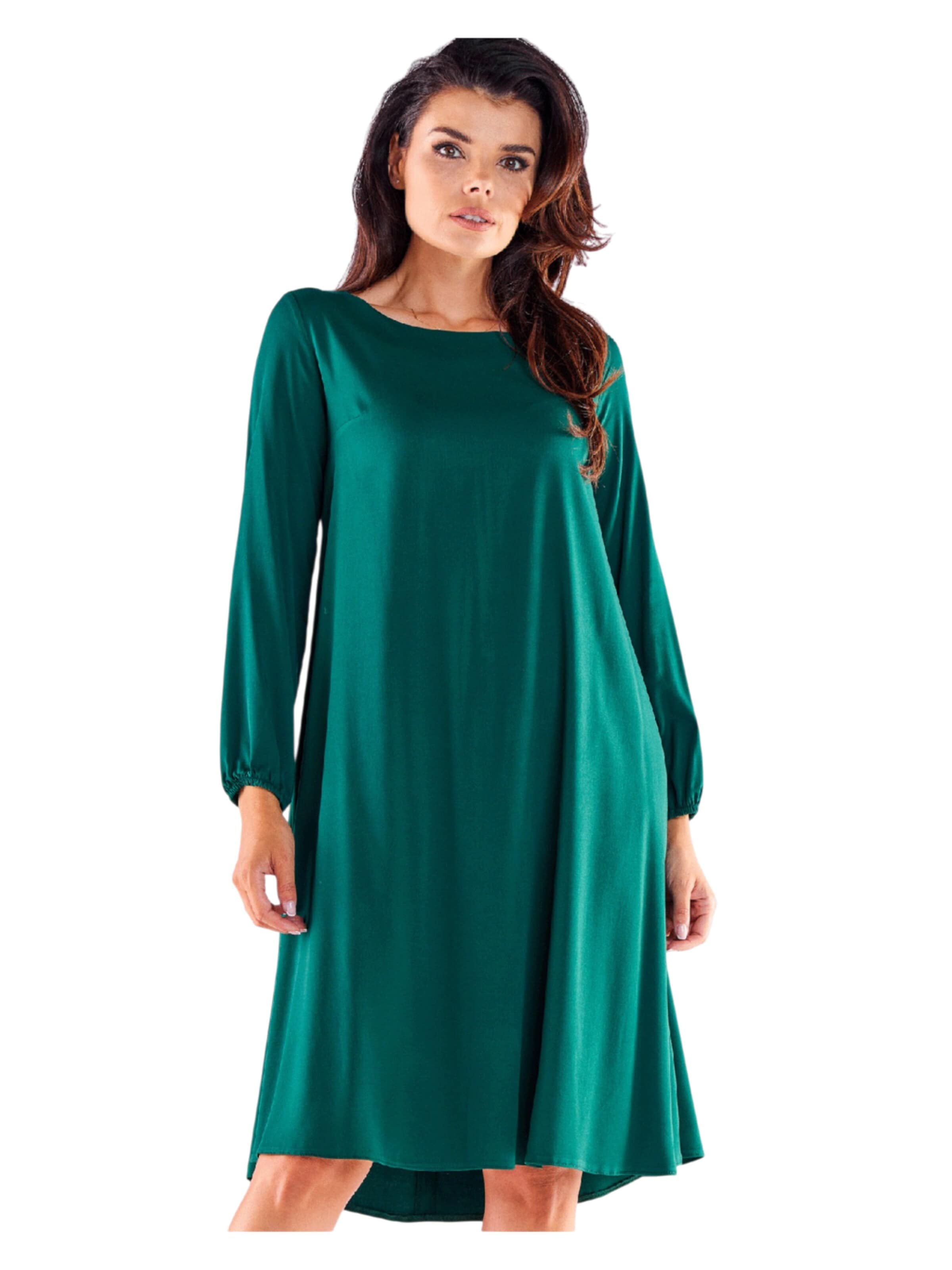amorubi.com Dress in Green: front