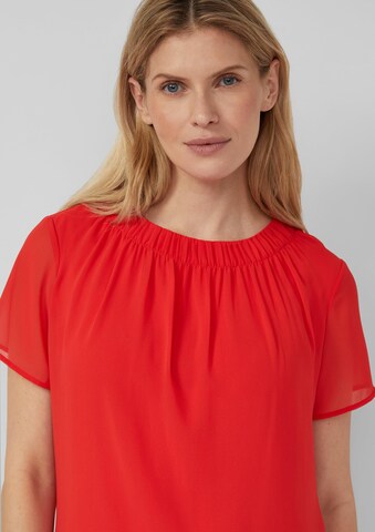 s.Oliver Blouse in Rood