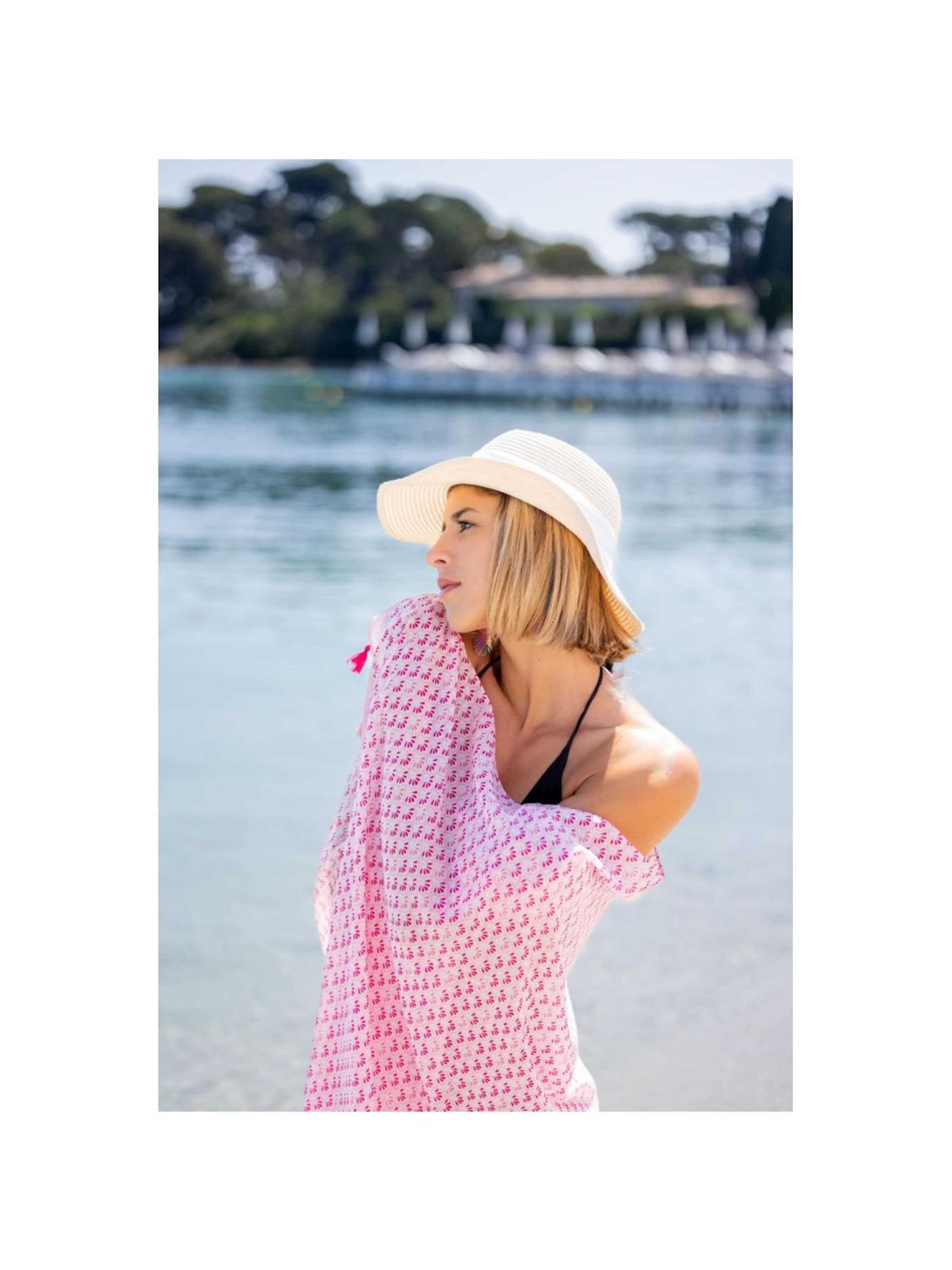 alberto cabale Skirt 'Paréo de plage MONICA' in Pink