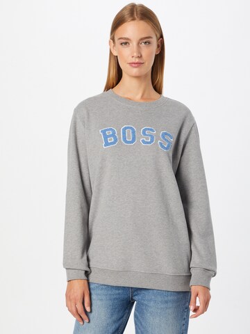 Sweat-shirt 'Esety' BOSS Orange en gris : devant