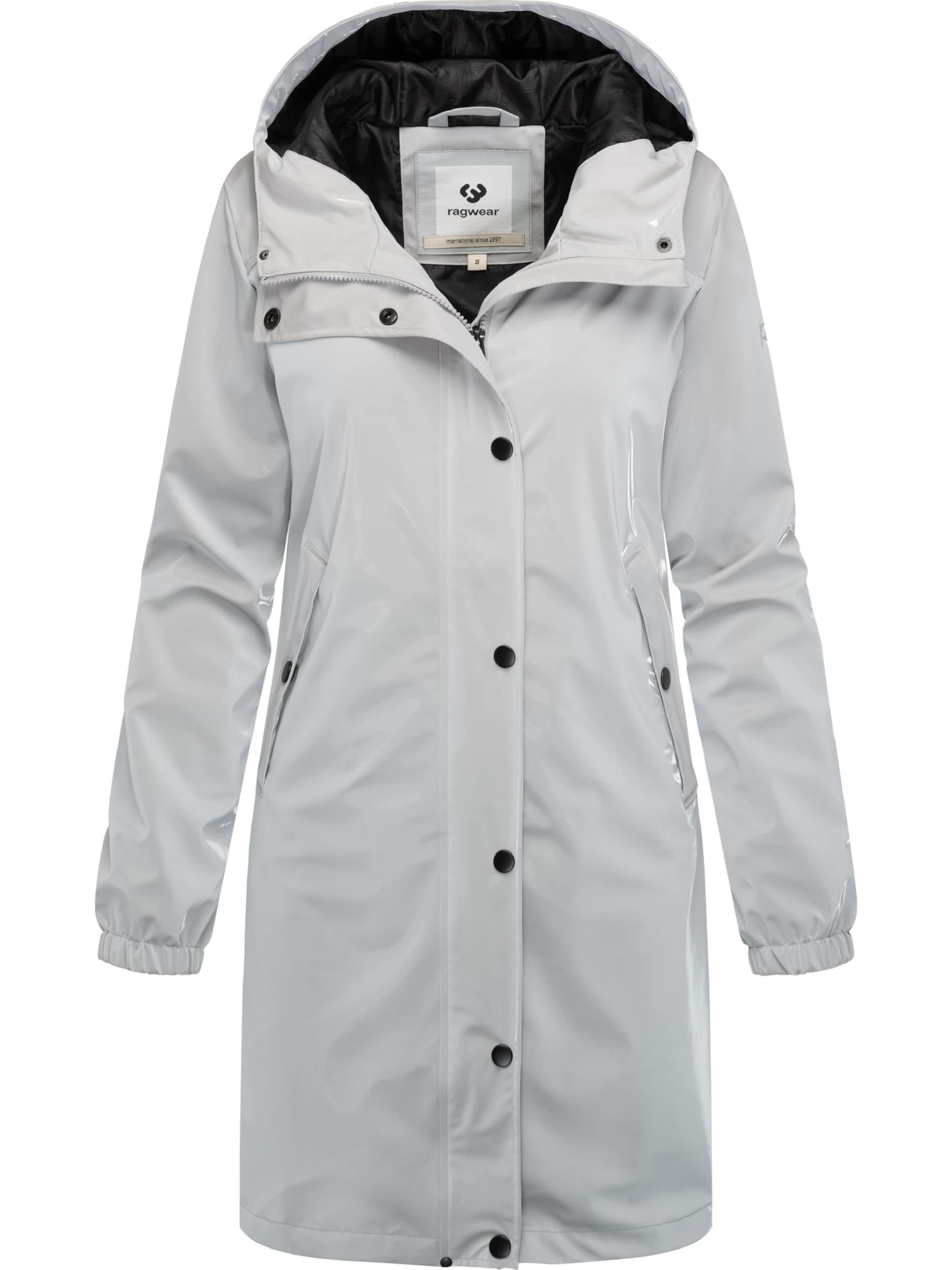 RagwearTehnički kaput 'Husty' - siva boja: prednji dio