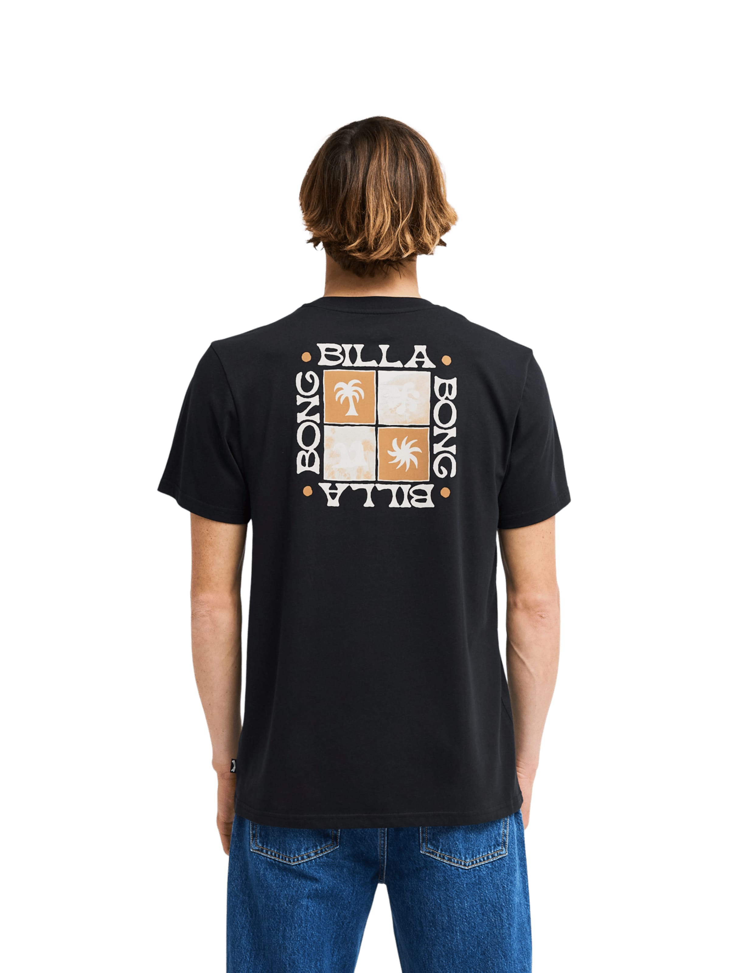 BILLABONG Shirt 'Troppo' in Black: front