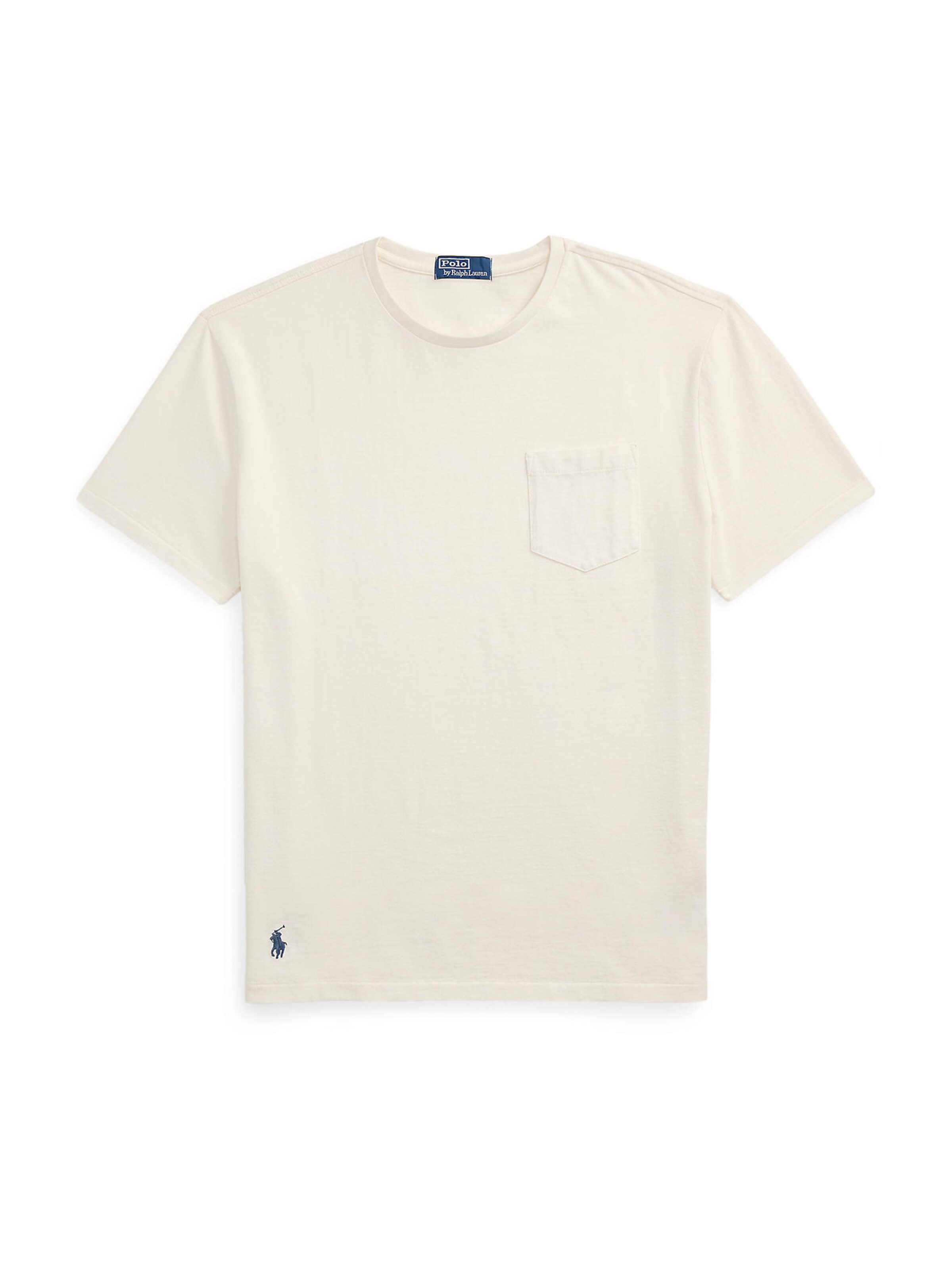 T-Shirt 'CLASSIC' Polo Ralph Lauren en blanc : devant