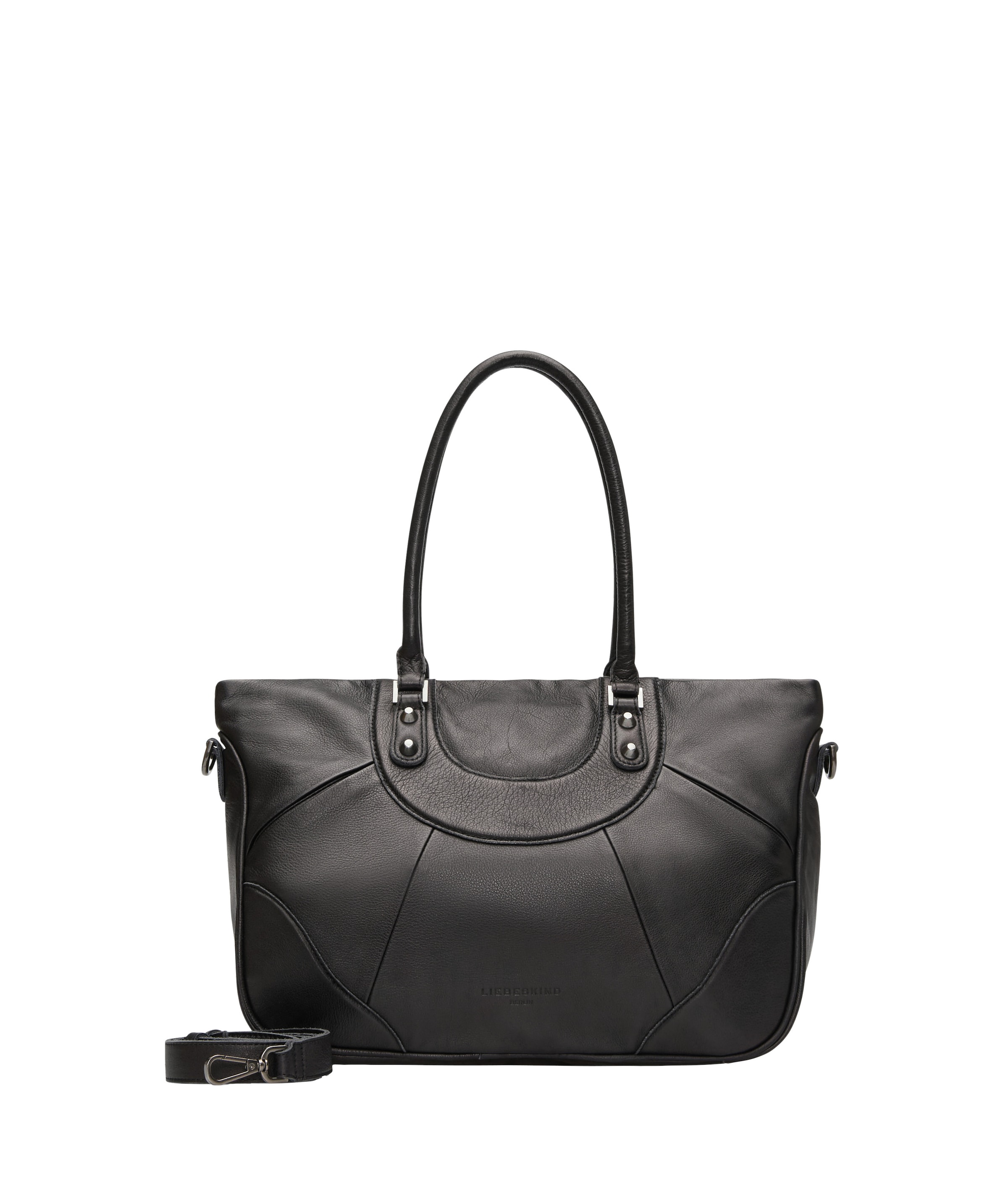 Borsa a spalla di Liebeskind Berlin in nero: frontale