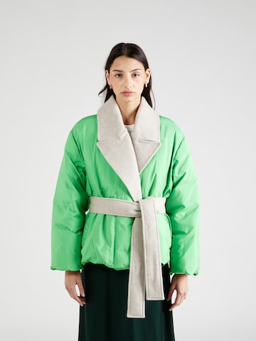 3.1 Phillip Lim Демисезонная куртка в Зеленый: спереди