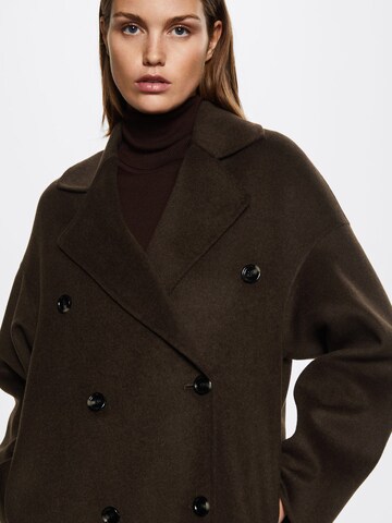 MANGO Between-Seasons Coat 'Picarol' in Brown