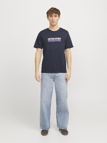 JACK & JONES Shirt 'JWHCyber' in Blue