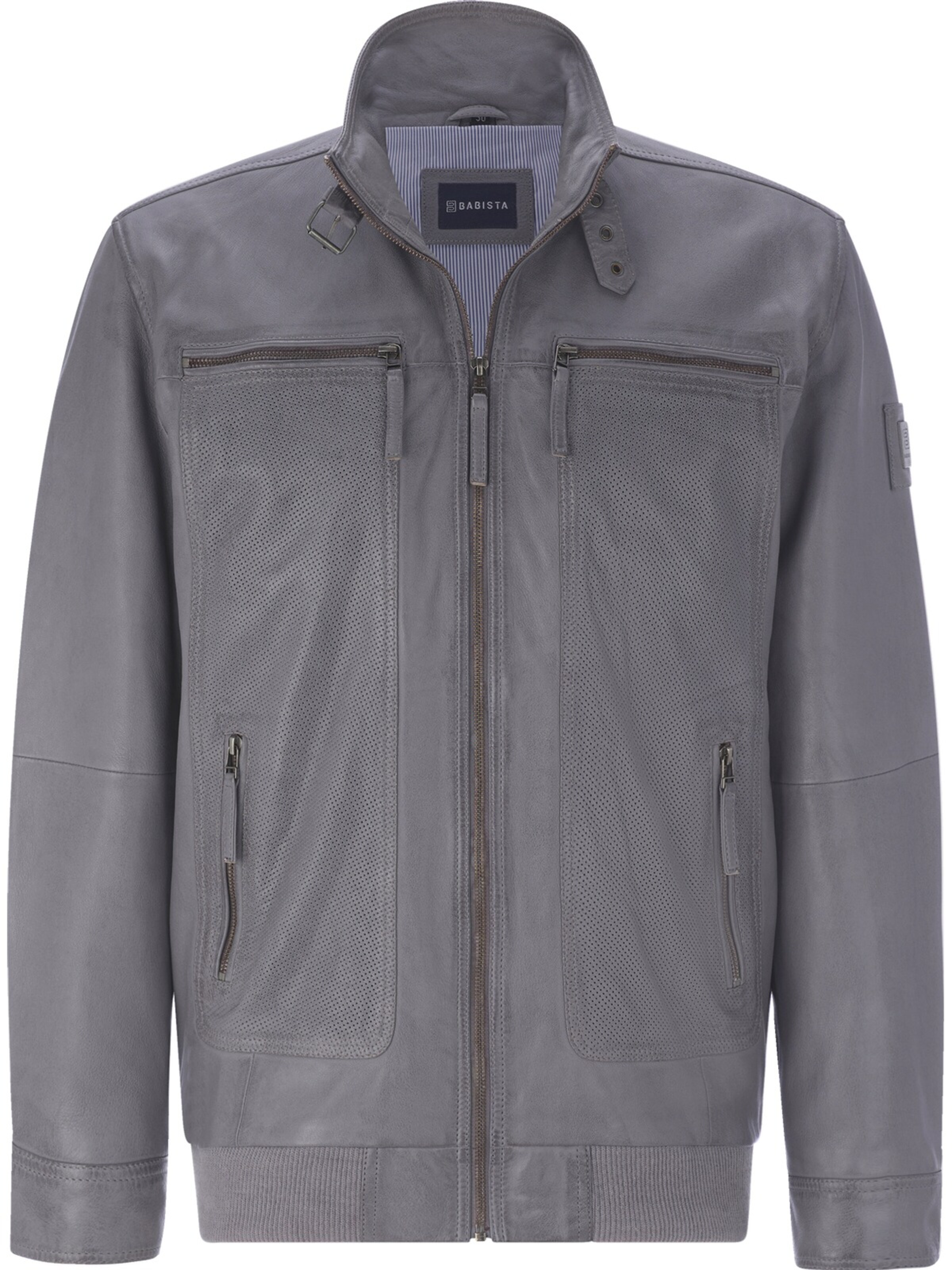 BABISTA Jacke 'Corietta' in Grau: Vorderseite