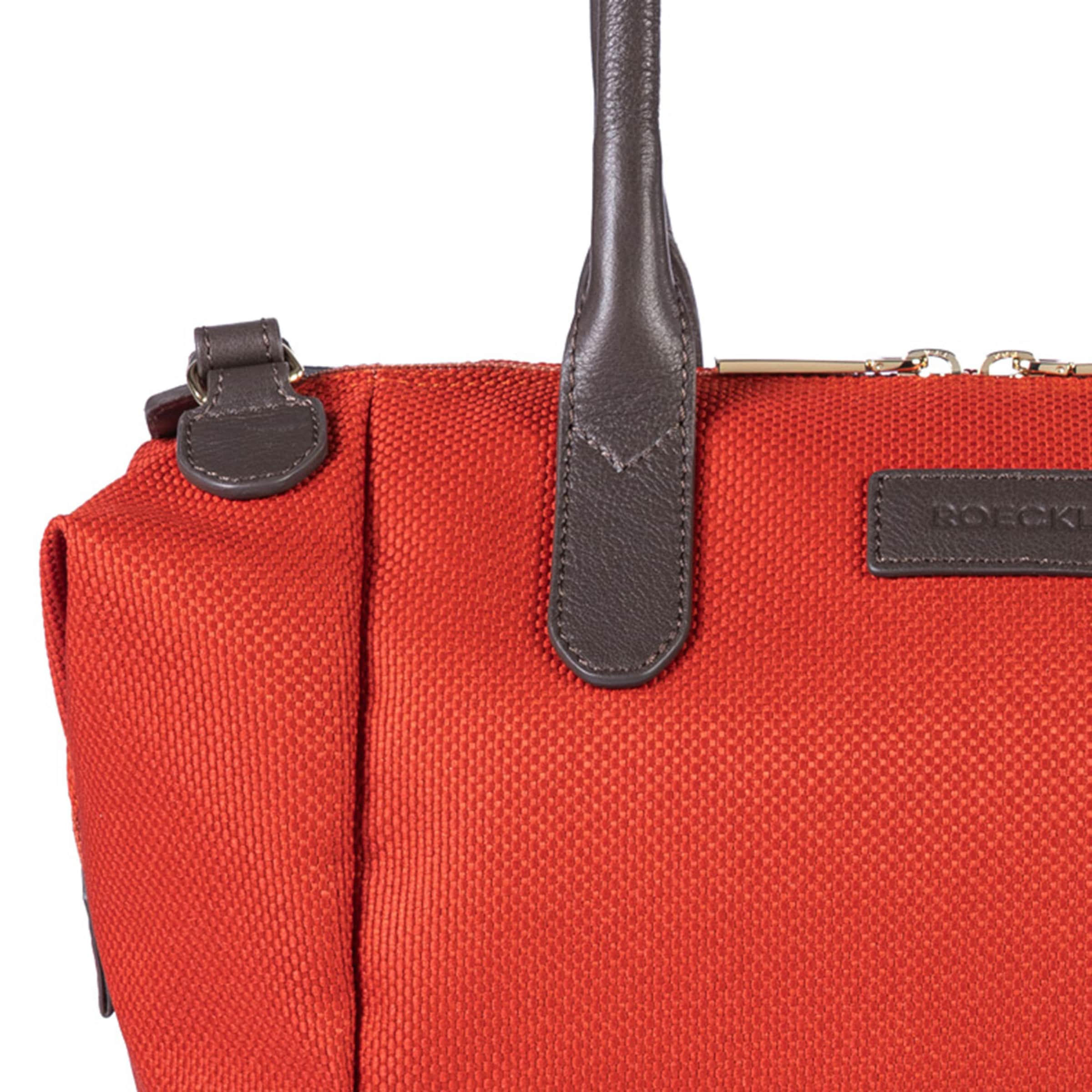 Roeckl Shoulder Bag 'BOTTLE BAG' in Orange