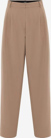 Antioch Loosefit Laskoshousut värissä beige: etupuoli