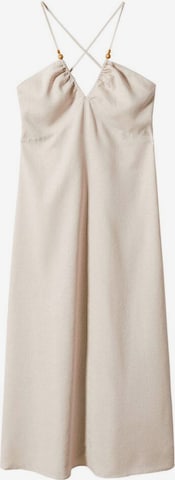 MANGO Summer Dress 'Jack' in Beige: front