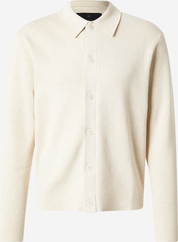 balta JACK & JONES Kardiganas 'JPRBLAMILANO SPRING': priekis