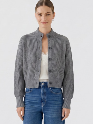 OUI Strickjacke in Grau: Vorderseite