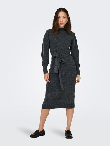 ONLY Knitted dress 'THILDE' in Grey