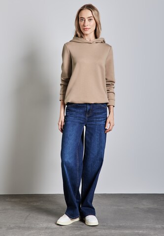 STREET ONE Sweatshirt in Brown