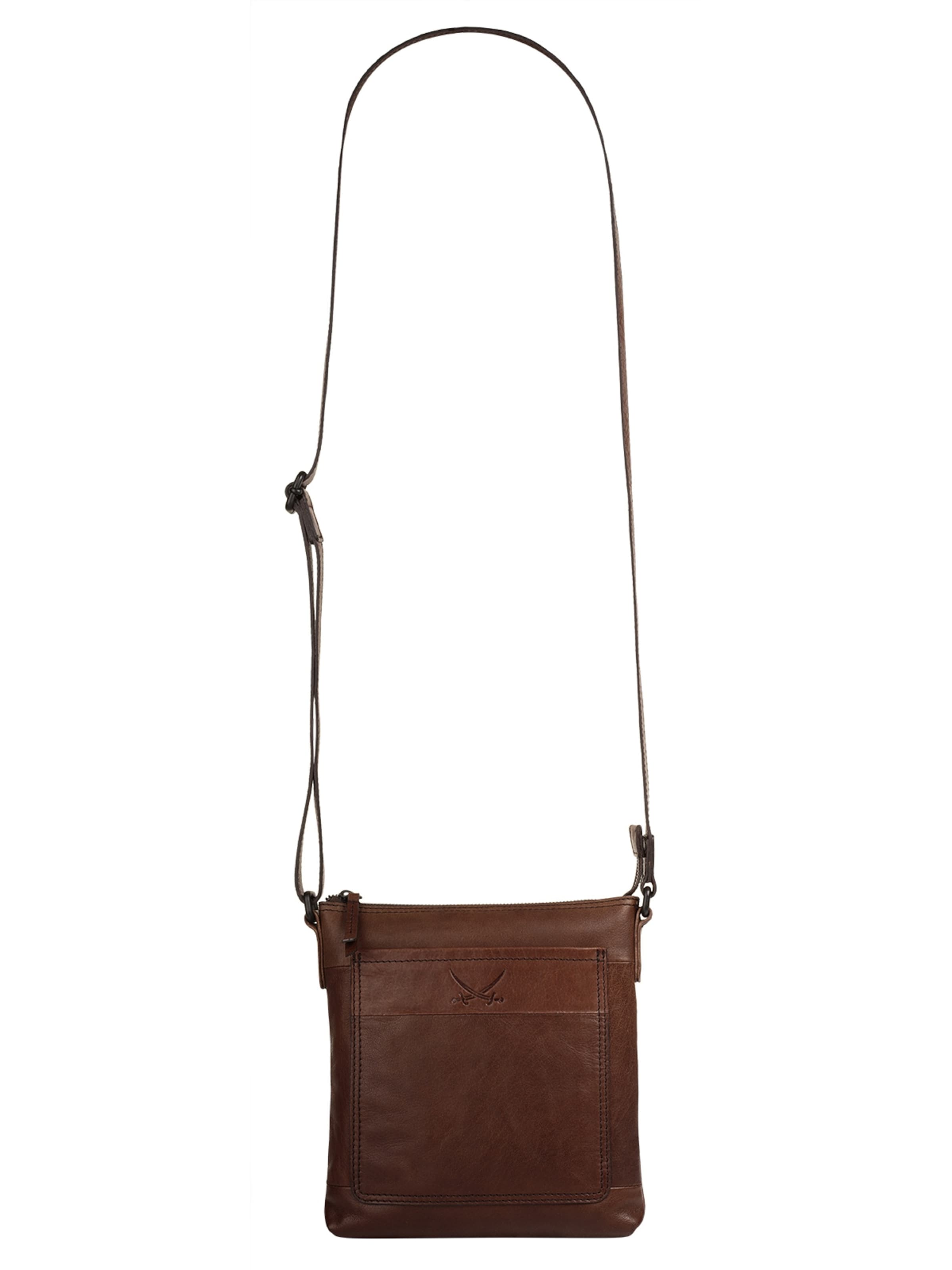 SANSIBAR Crossbody Bag in Brown