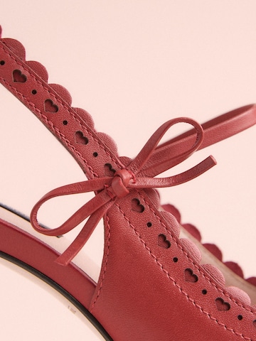 Escarpins à bride arrière 'Tabitha Simmons x Next Josephine' Next en rouge