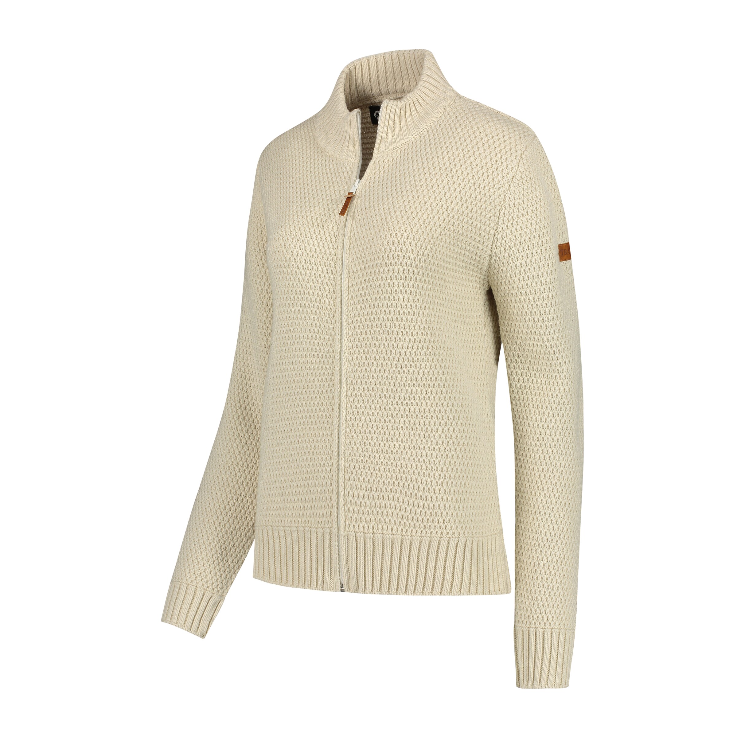 Travelin Knit cardigan 'Raahe ' in Beige