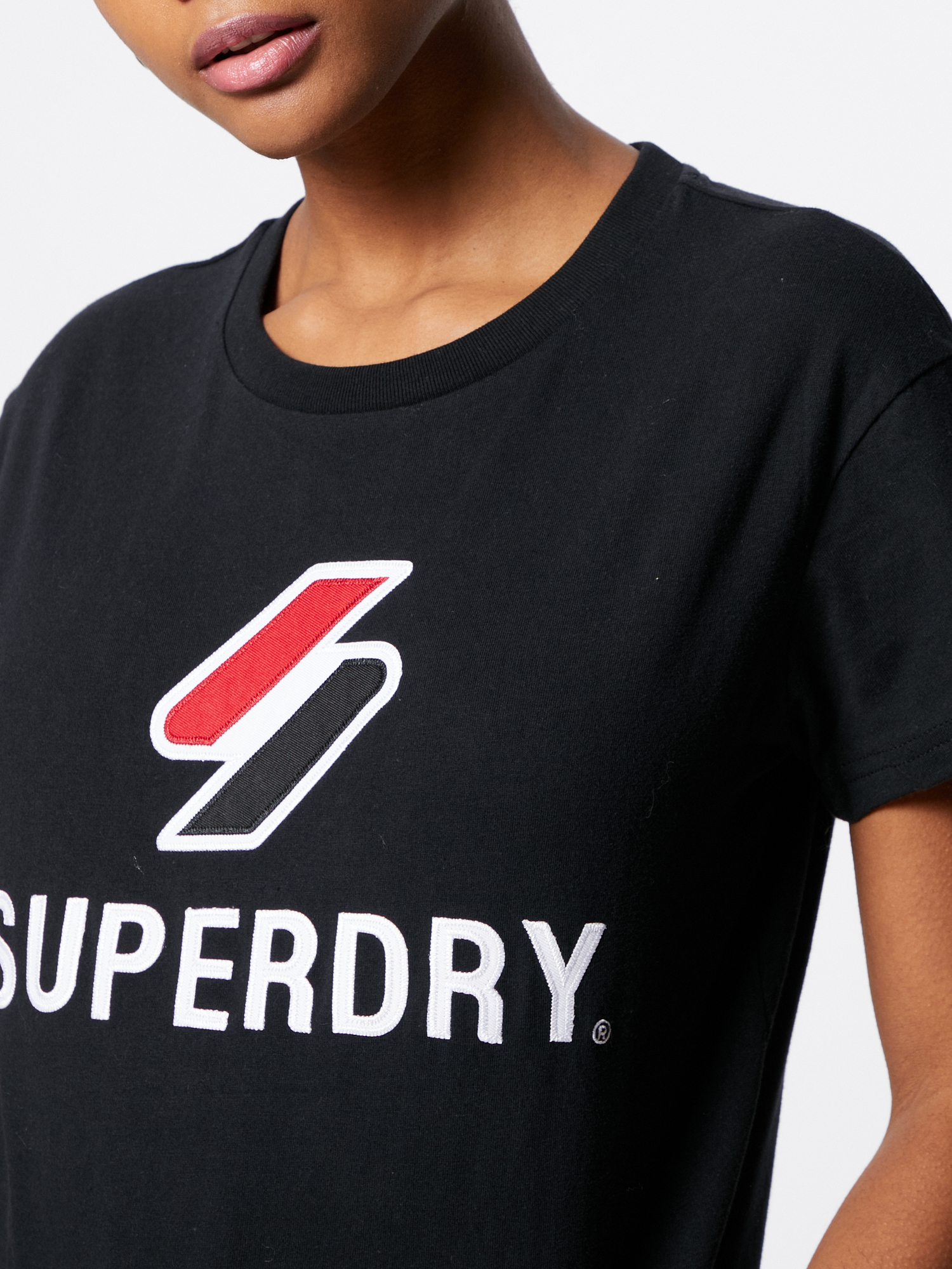 Superdry T-Shirt in Schwarz 