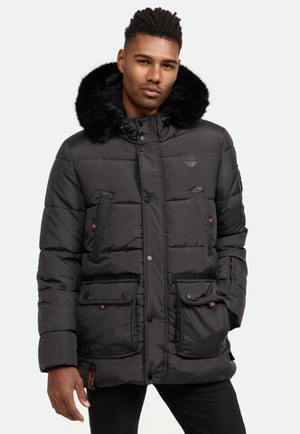 STONE HARBOUR Jacke 'Mironoo' in Schwarz: Vorderseite