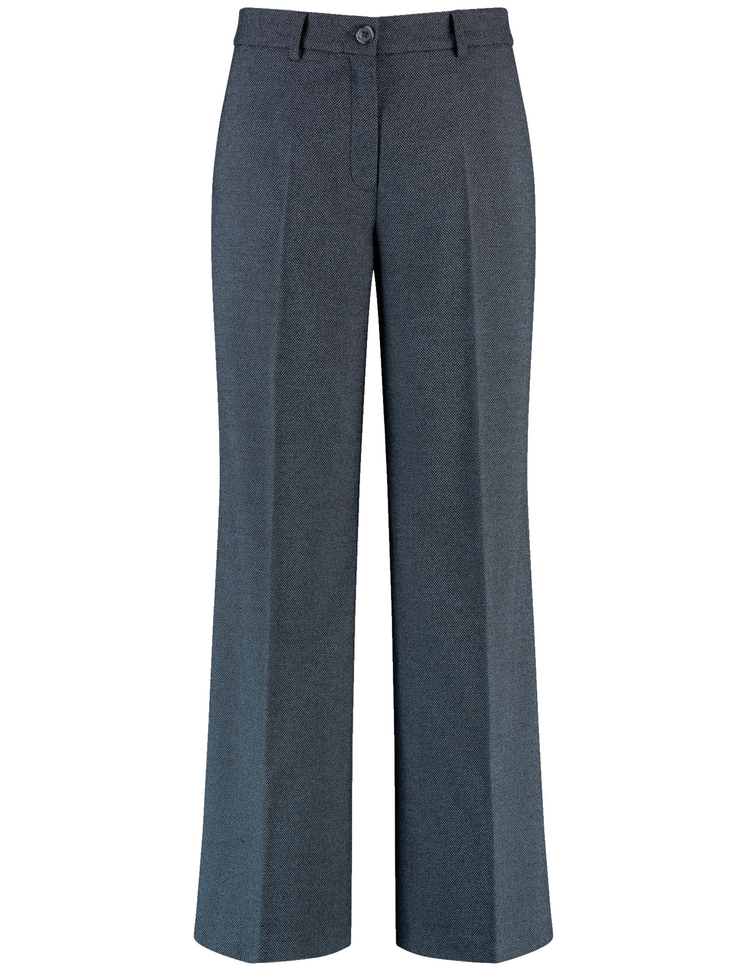 GERRY WEBER Wide Leg Hose in Blau: Vorderseite
