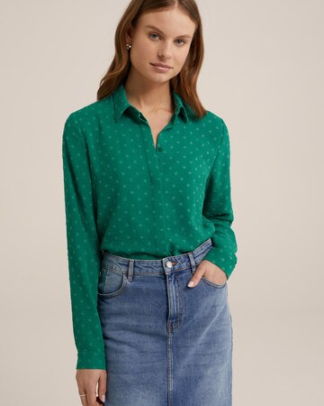 Bluză de la WE Fashion pe verde