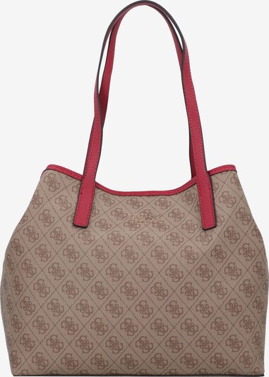 GUESS Shopper 'Vikky' in Brown / Light brown / Wine red, Item view