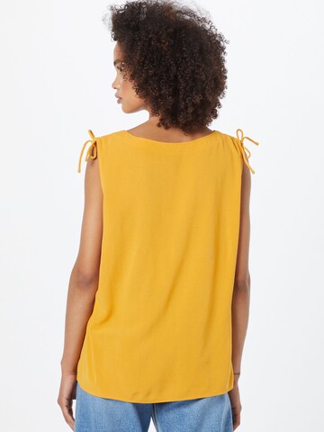 Camicia da donna di comma casual identity in giallo