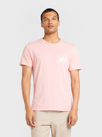 Lee T-Shirt 'SS TEE' in Pink