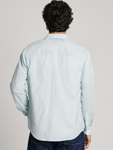 Coupe slim Chemise 'Marcial' Pepe Jeans en bleu
