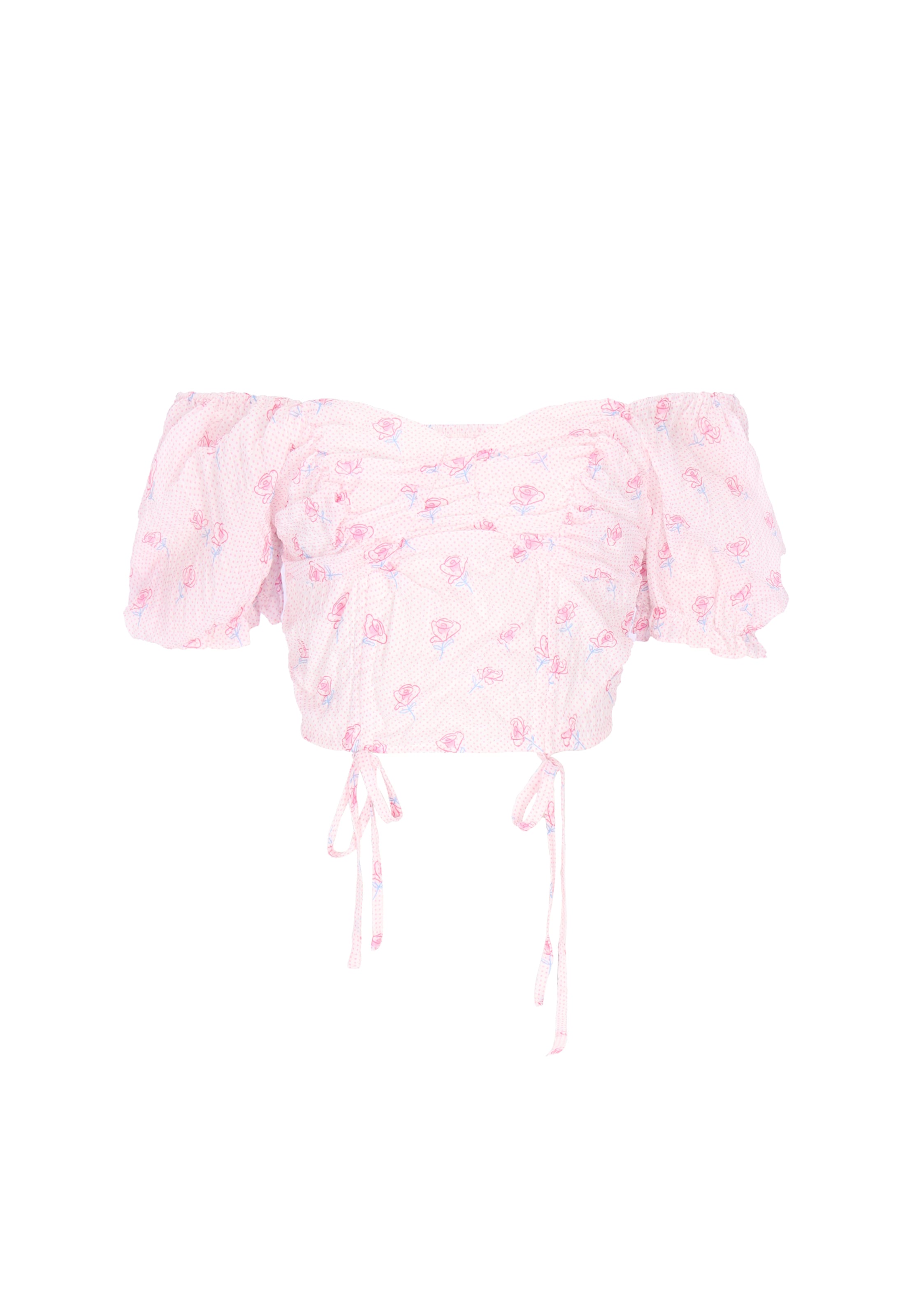 MYMO Blouse 'Young Fashion' in Roze: voorkant