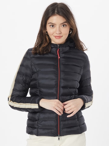 No. 1 Como Winter Jacket in Black: front