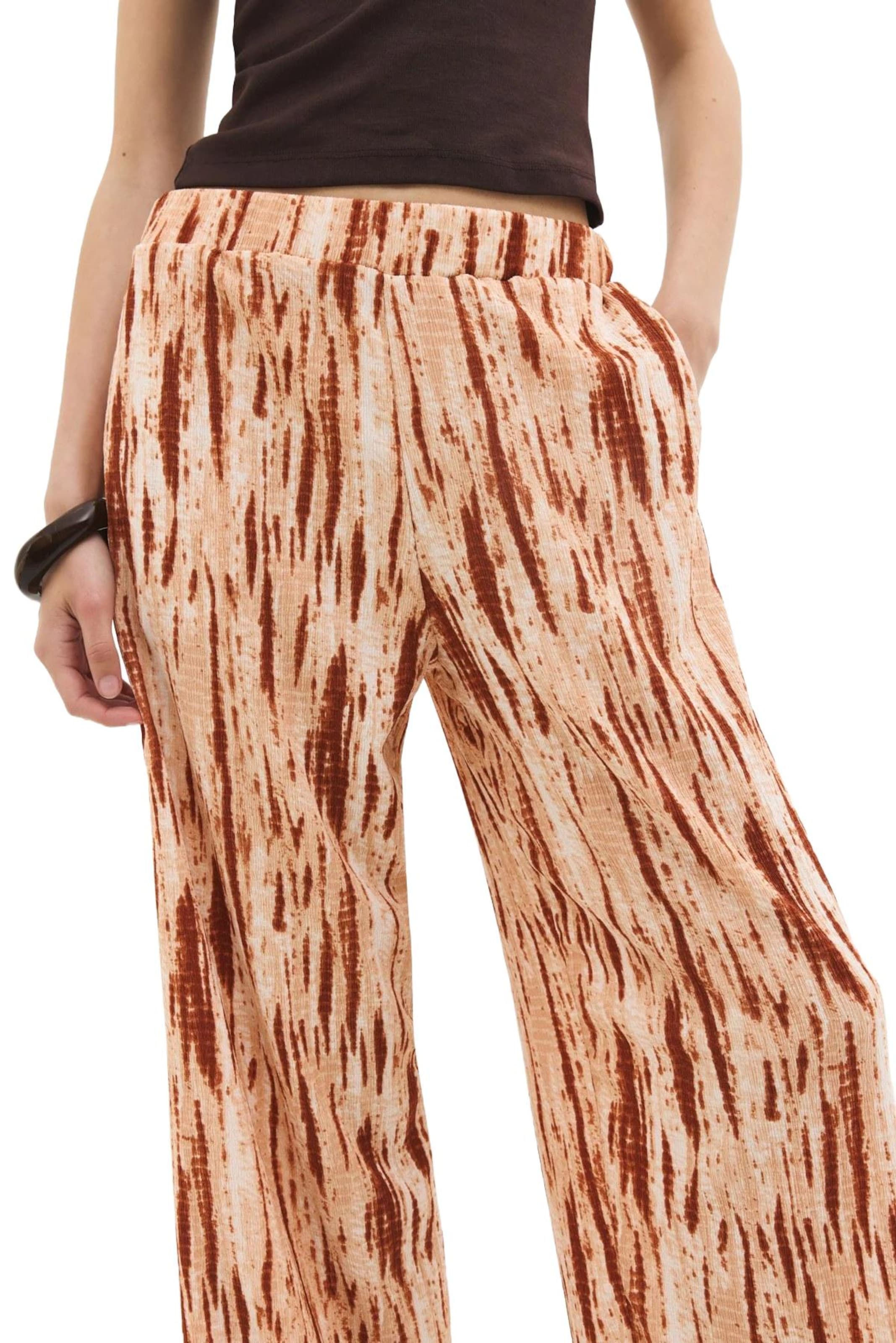 No Matter What Wide leg Trousers in Brown