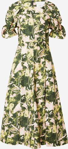 3.1 Phillip Lim Dress 'COLLAPSED' in Green: front