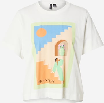 VERO MODA Shirt 'VMBeta Mette' in White: front