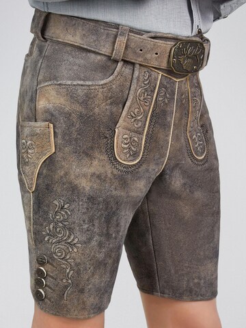 Regular Pantalon folklorique 'Heribert' SPIETH & WENSKY en marron