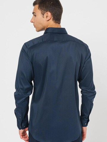 JACK & JONES Slim fit Overhemd in Blauw