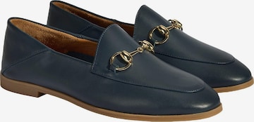 Desa Moccasins 'Slip-Ons' in Blue: front