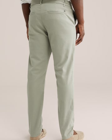 WE Fashion Regular Hose in Grün